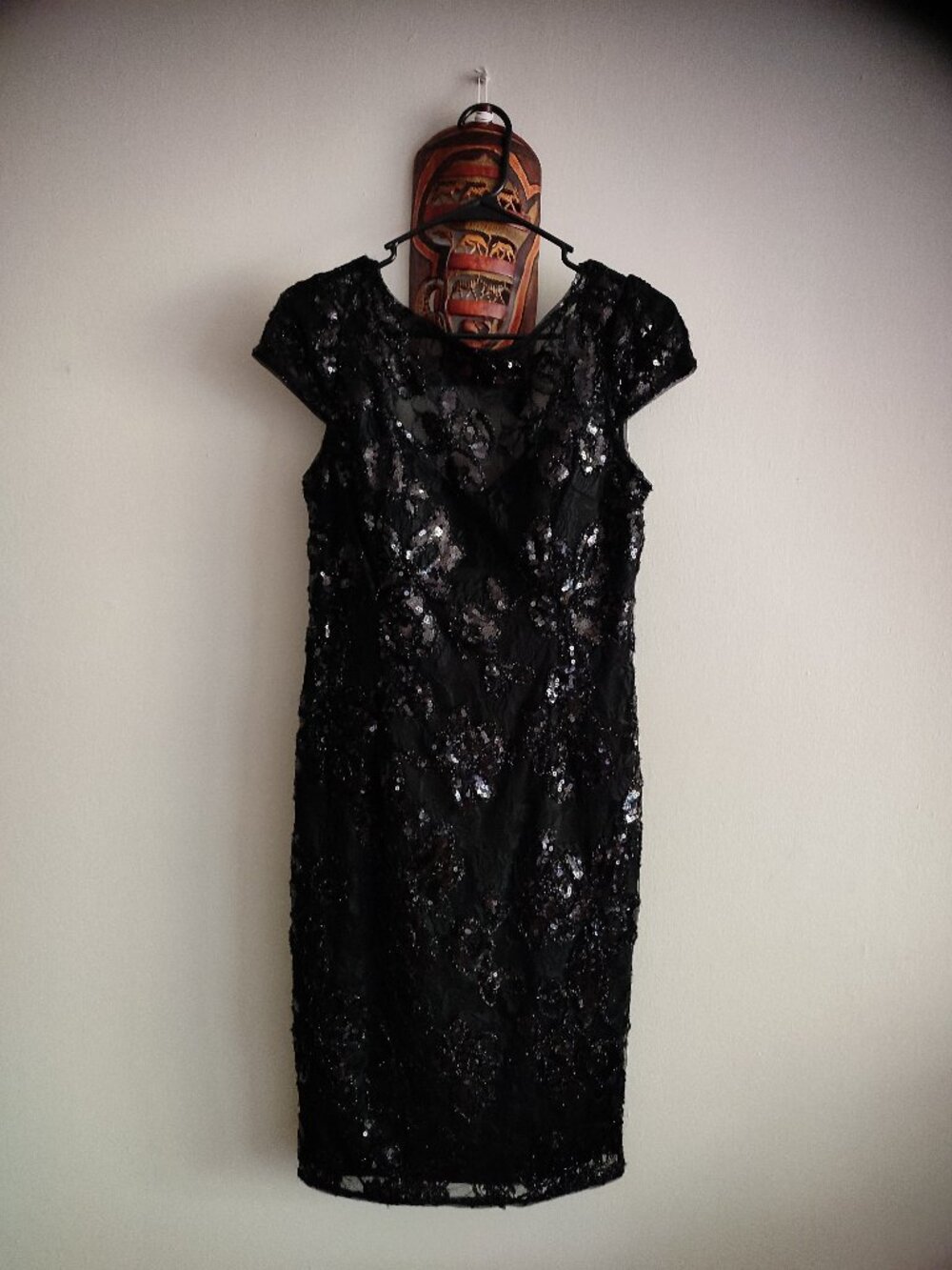 New Adrianna Papell black party dress